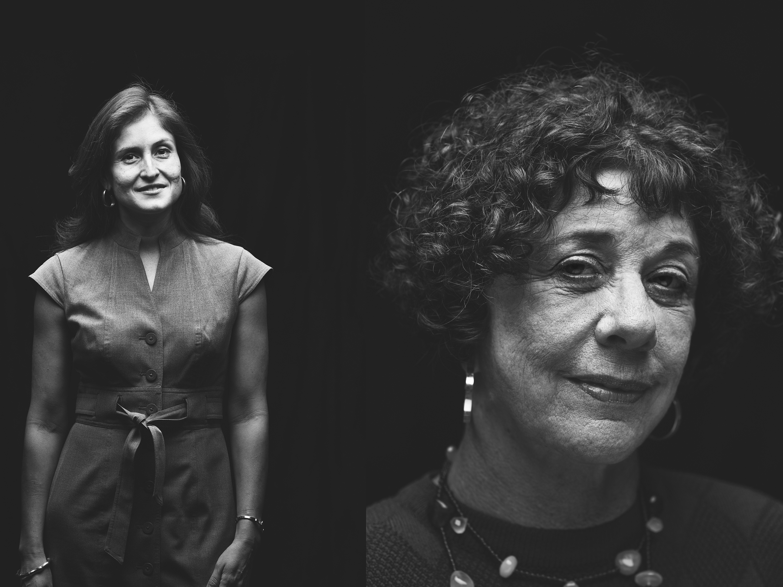 Adriana Piñon and Barbara Hines